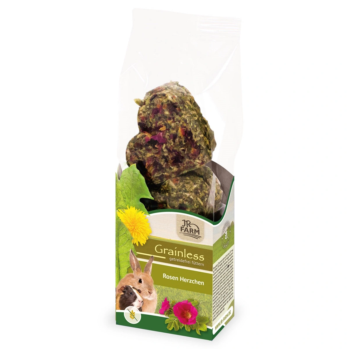 JR Grainless Rosenhjerter 6 stk
